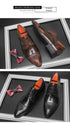 Men's Fashion Derby Shoes Lace-Up Business Office Dress Shoes for Weddings and Formal Events